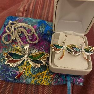 Blue Wave jewelry set